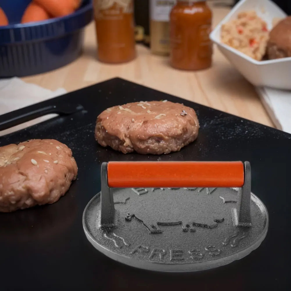 Heavy-Duty Circular Meat Press