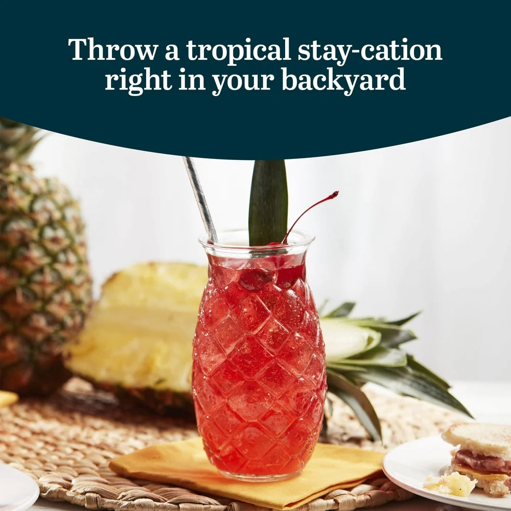 Decorative Pineapple Drinking Glasses
