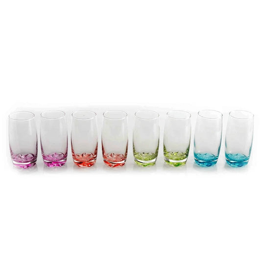 Colorful Contemporary  Glass Set