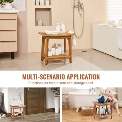 Non-Slip Polystyrene Shower Seat