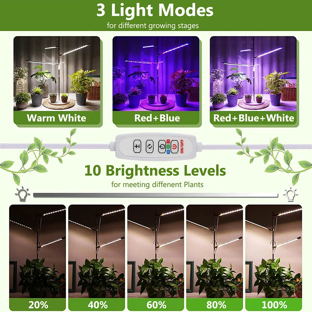 Full Spectrum Phyto Grow Plant Lamp