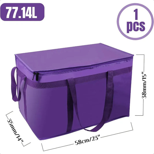 Large Insulated Food Delivery Bag