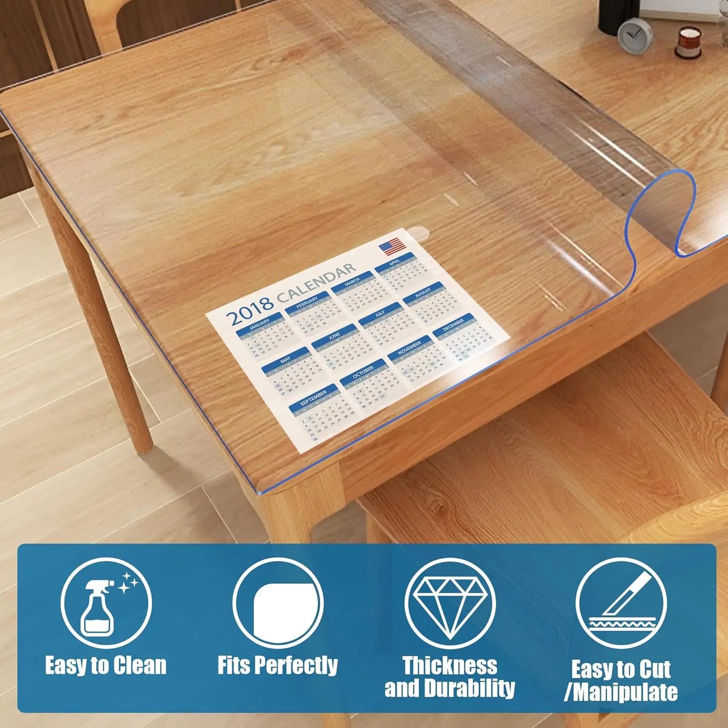 Clear Plastic Table Protector