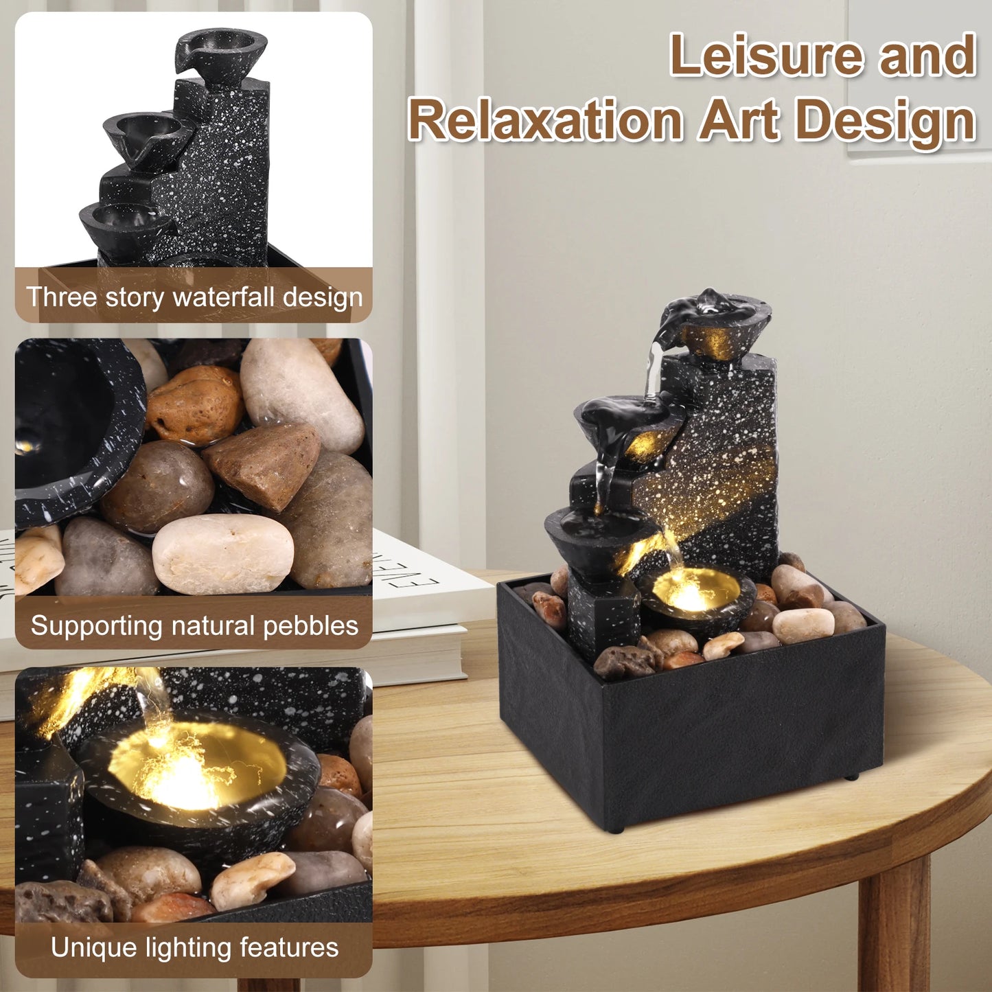 Small Waterfall Fountain Ornament