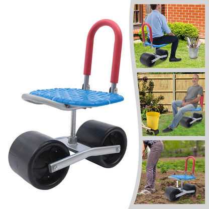 Comfortable Rolling Garden Cart
