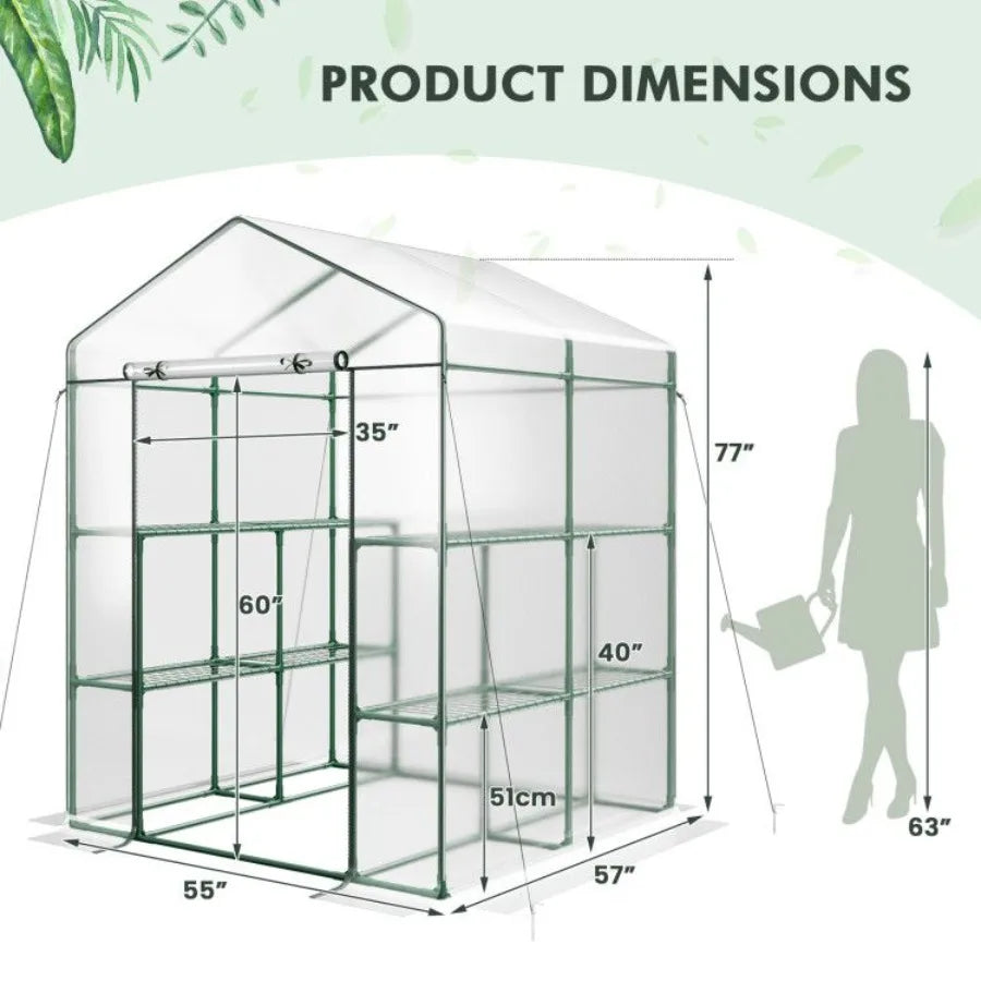 Walk In Gardening Greenhouse