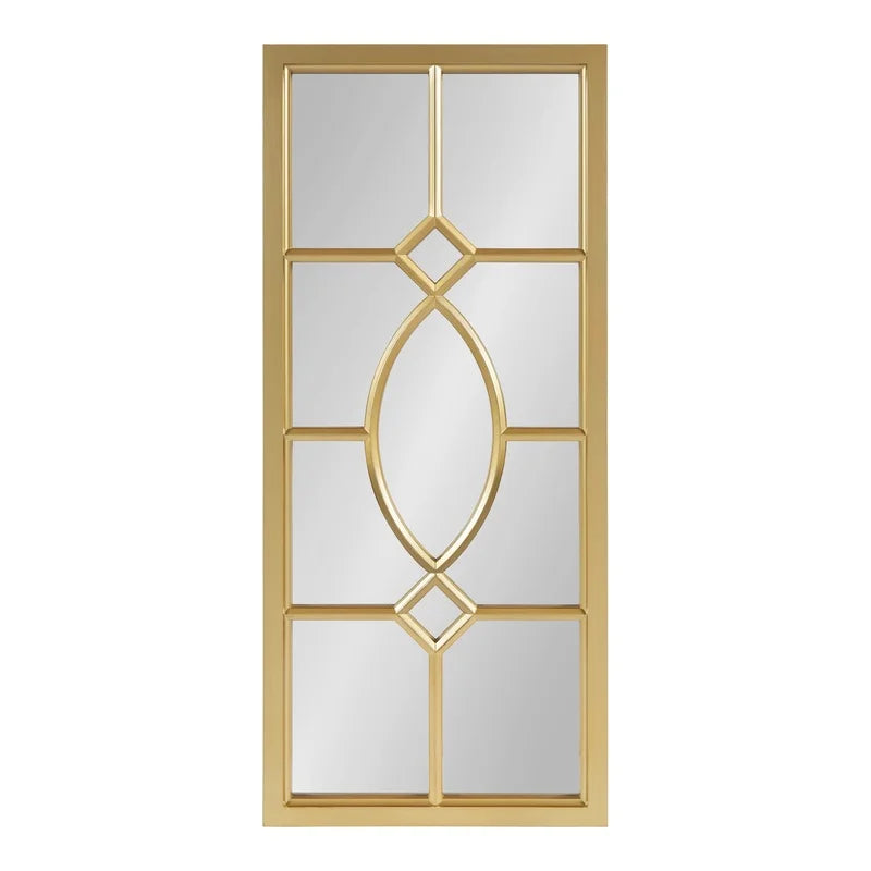 Elegant Trellis Design Accent Mirror