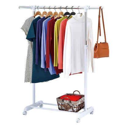Adjustable Rolling Garment Rack