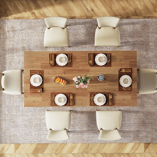 Rectangular Farmhouse Style Dining Table