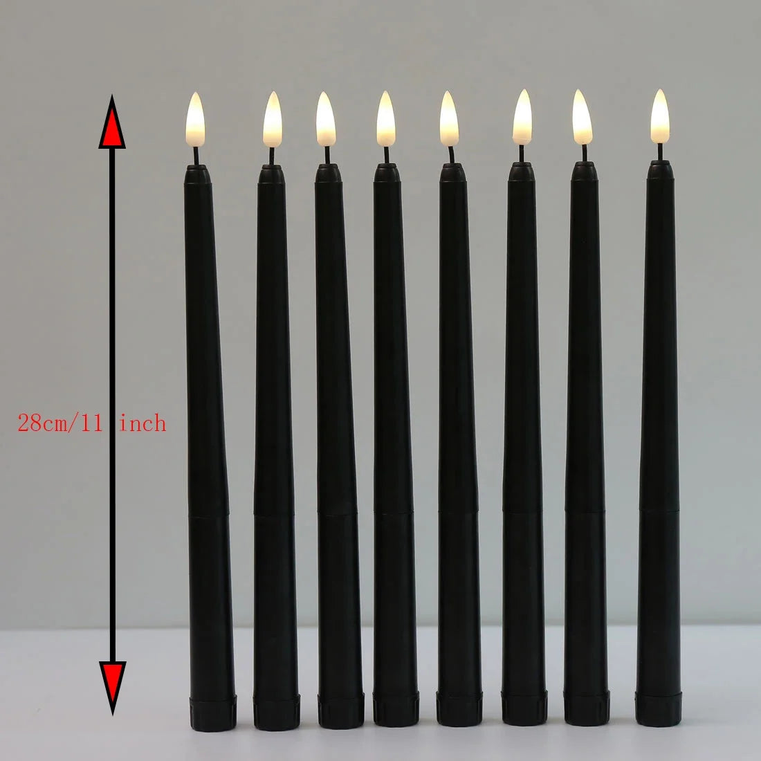 Flameless Electronic Black Candles