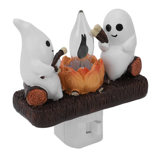 Ghost Campfire Flickering Night Light
