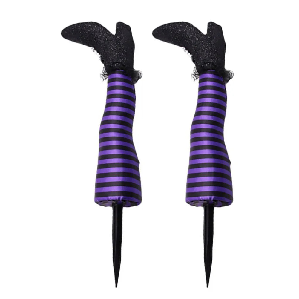 Upside Down Witch Legs Decoration