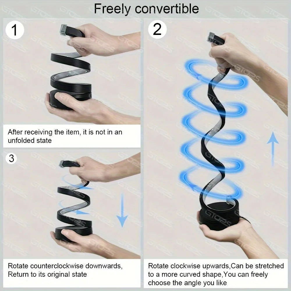 Bendable Spiral LED Table Lamp
