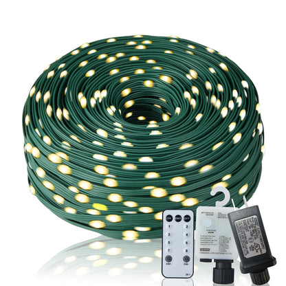 Outdoor Christmas Rope Lights,1000LED/328Ft