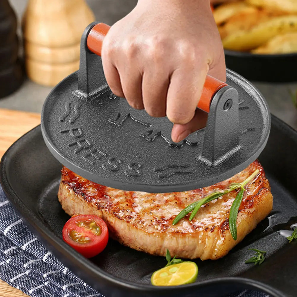 Heavy-Duty Circular Meat Press