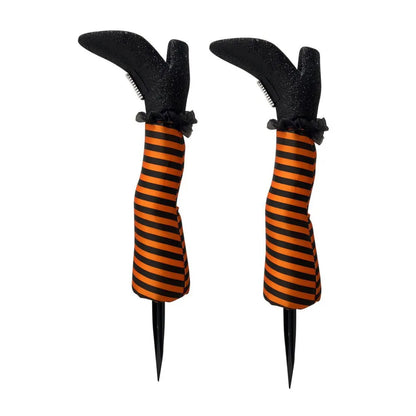 Upside Down Witch Legs Decoration