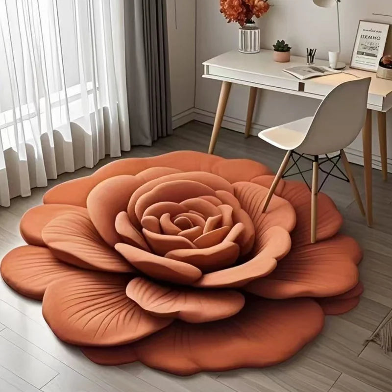 2D Floral Floor Mats