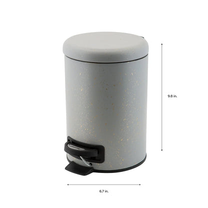 Decorative Step Pedal Wastebasket