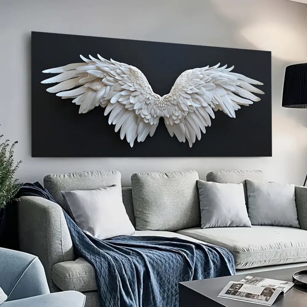 Angel Wings Canvas Wall Art