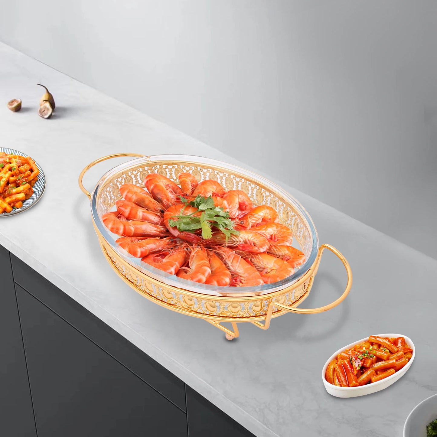 Oval Chafing Dish Set