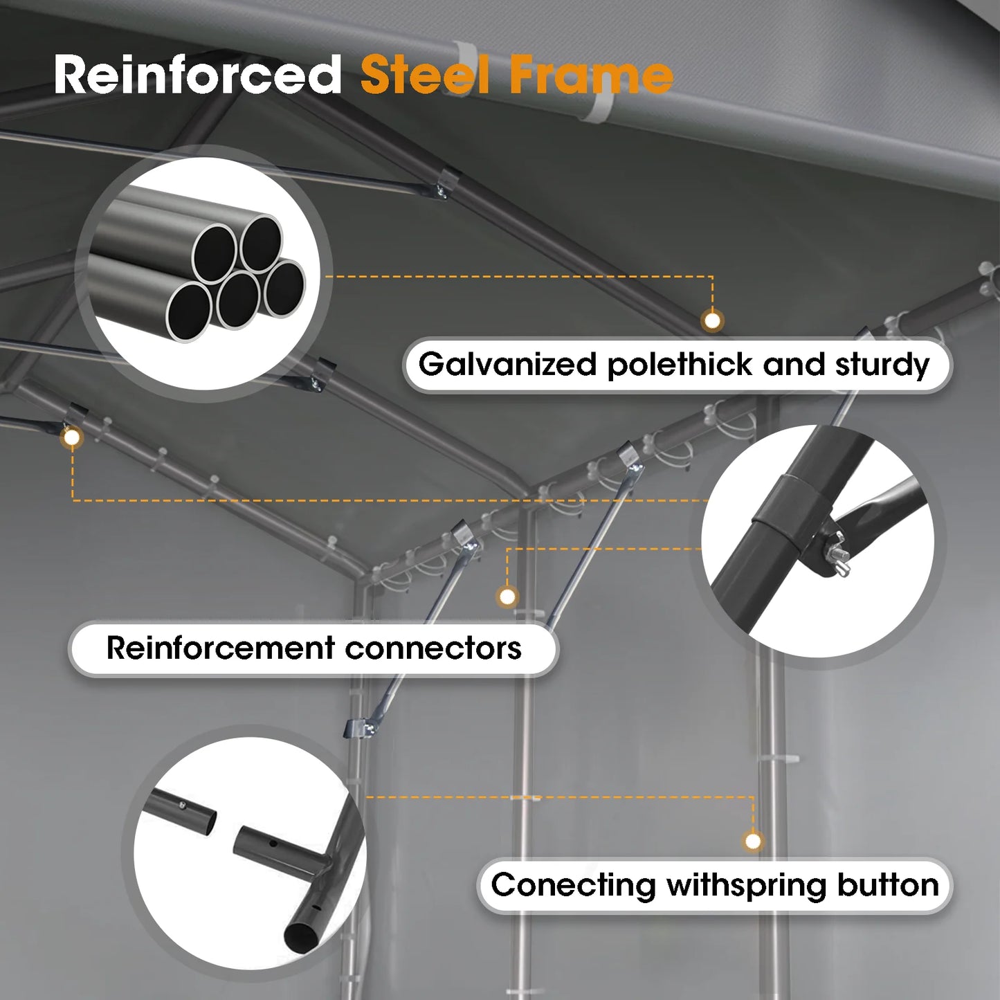 Outdoor Canopy Carport Tent