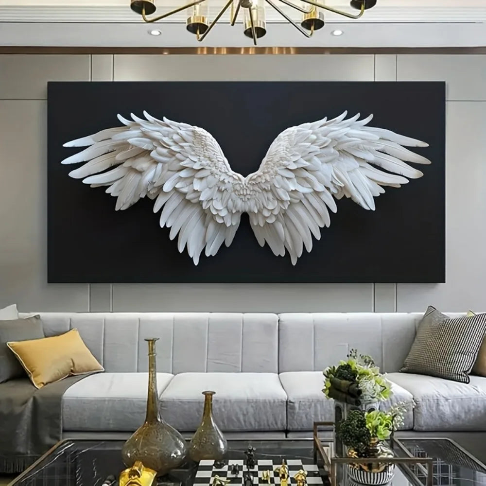 Angel Wings Canvas Wall Art