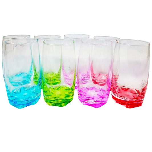 Colorful Contemporary  Glass Set