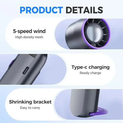 Foldable Handheld Portable Fan