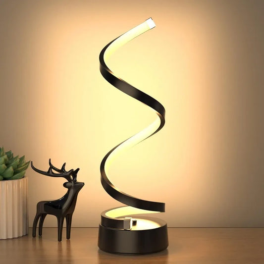 Bendable Spiral LED Table Lamp