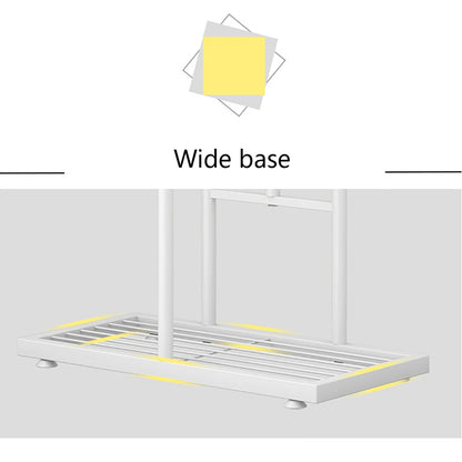 White Plant Stand Display