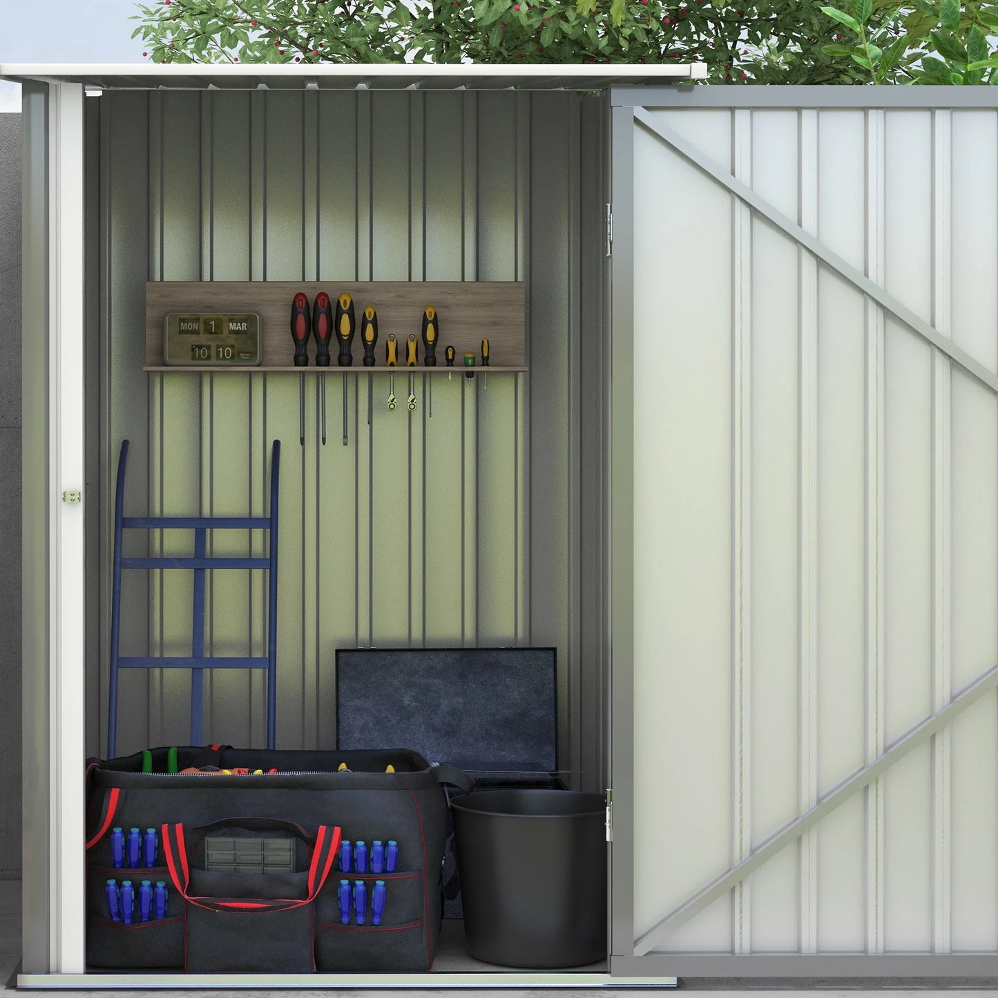 Outdoor Storage Shed 3.3' x 3.4'