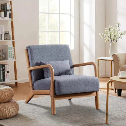 Comfortable Wood Frame Chair