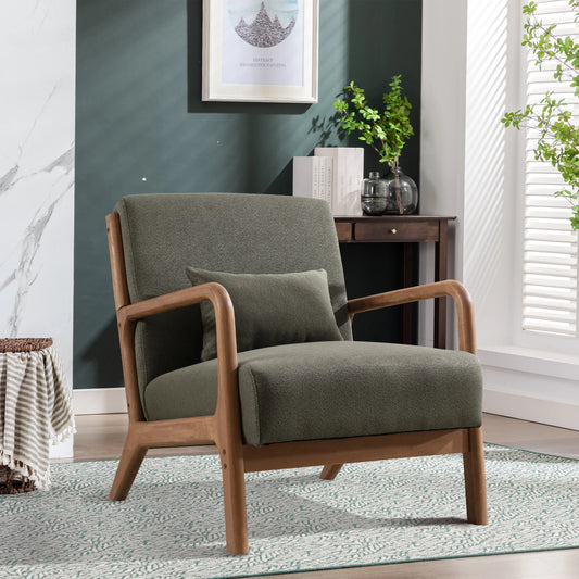 Comfortable Wood Frame Chair