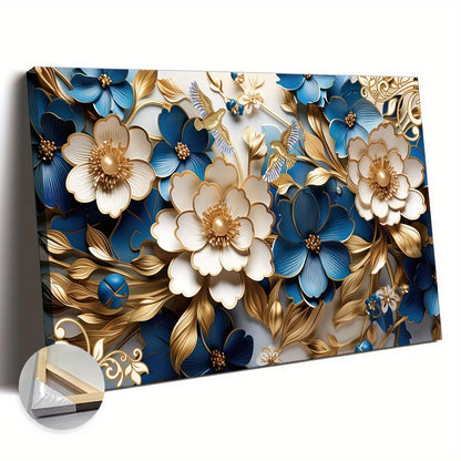 Canvas Floral Symphony Wall Art