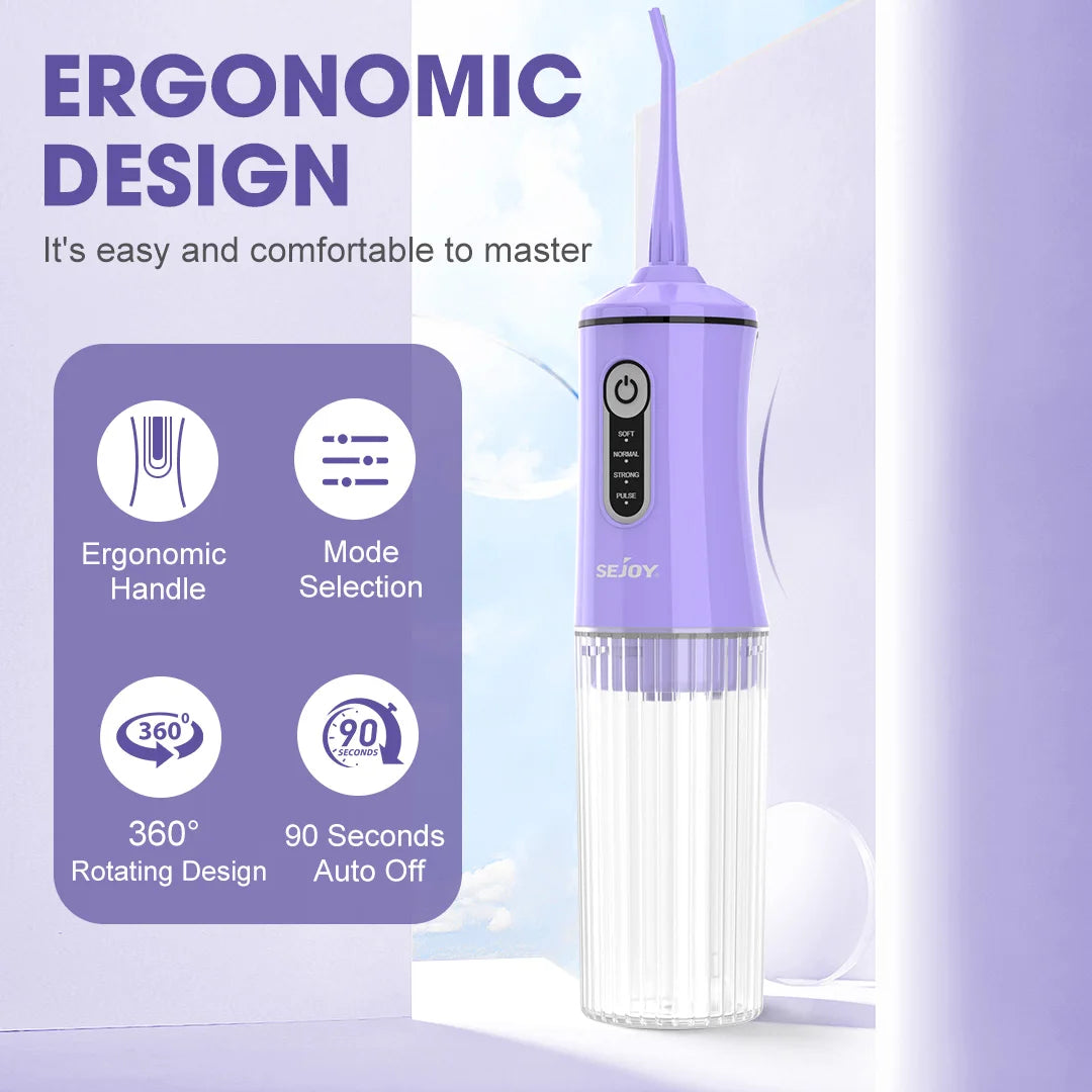 Purple Dental Water Flosser