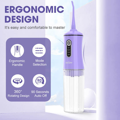 Purple Dental Water Flosser