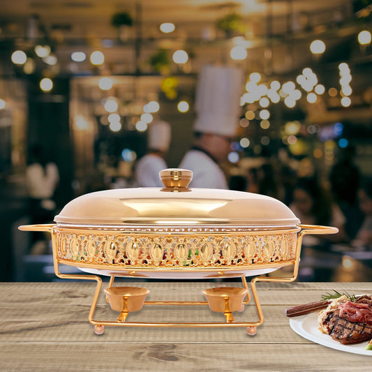 Oval Chafing Dish Set
