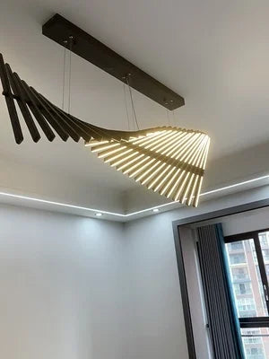 Modern LED Staircase Chandelier