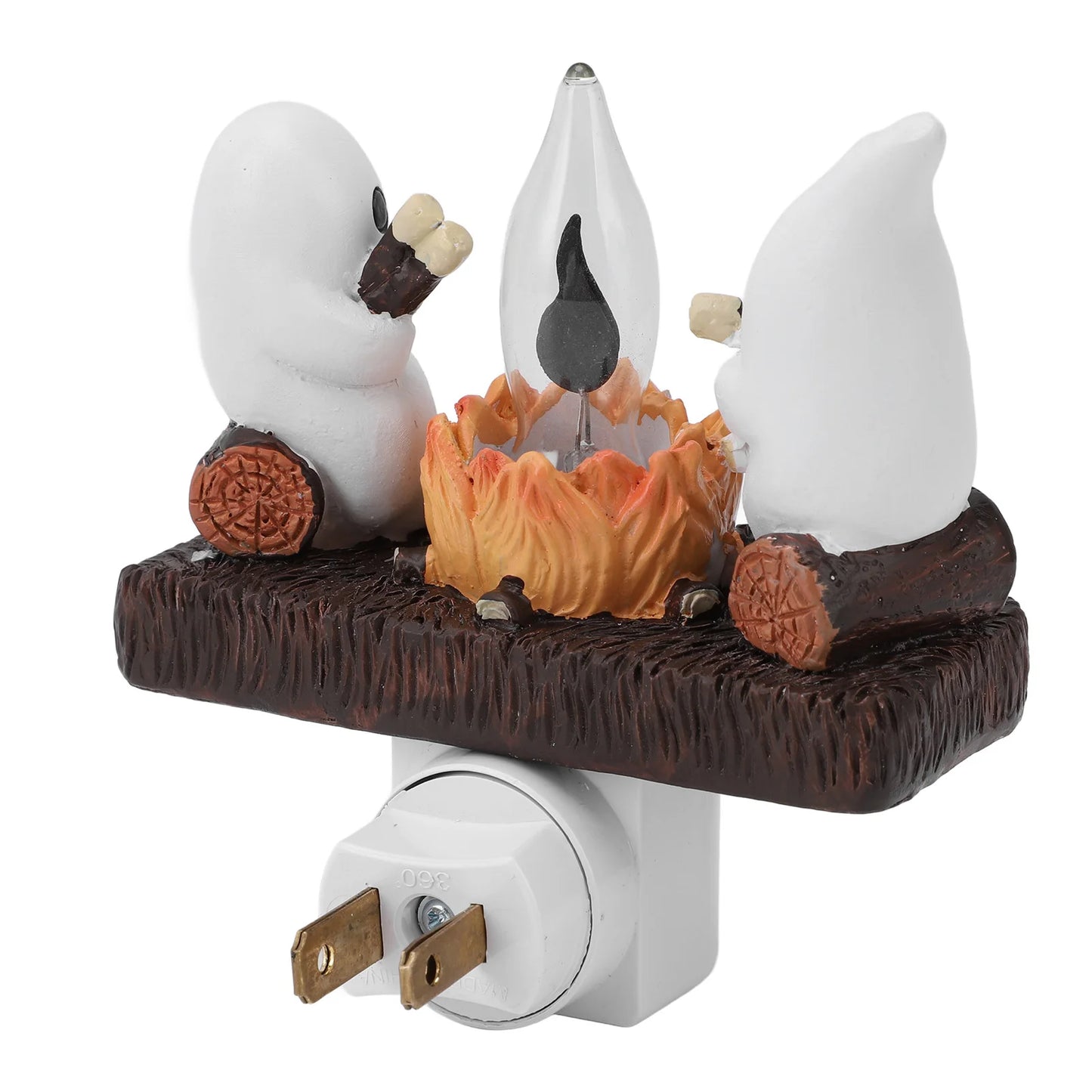Ghost Campfire Flickering Night Light