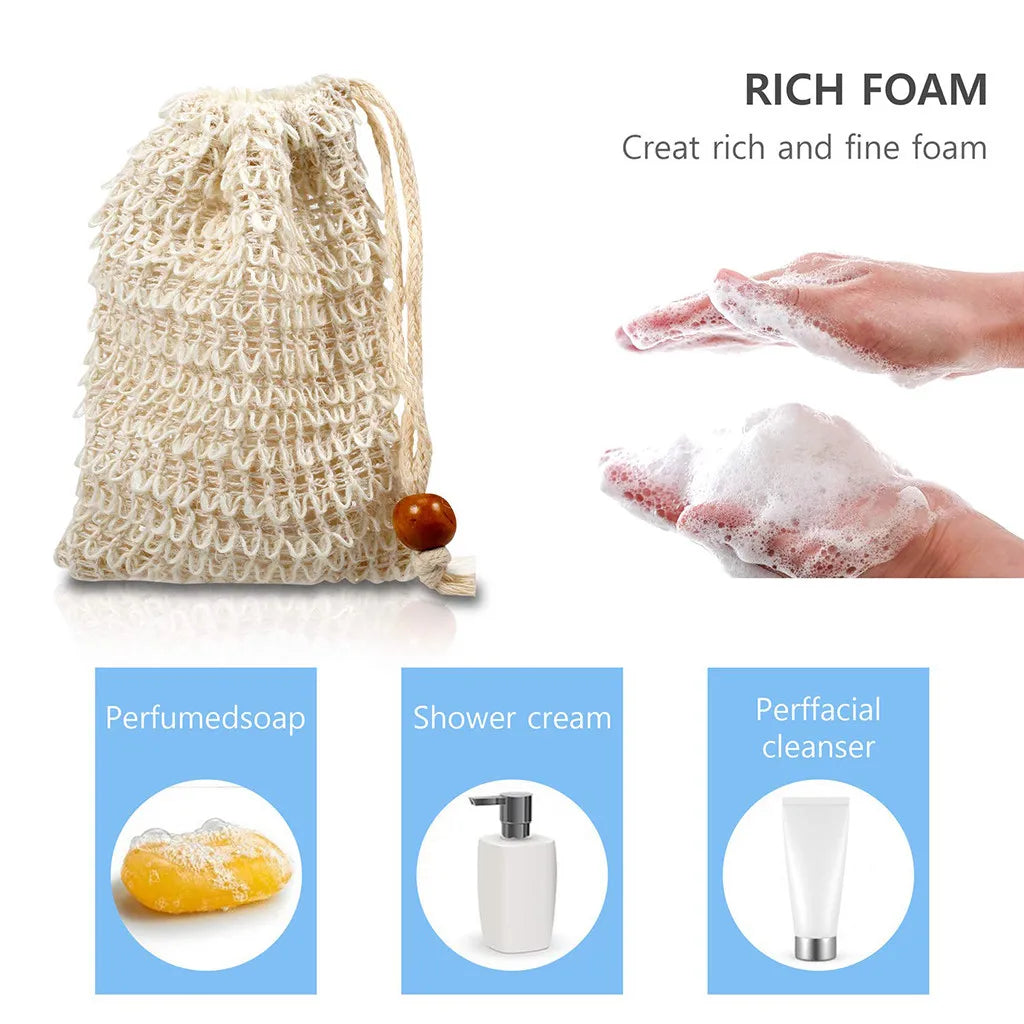 Fast-Foaming Mesh Soap Pouch