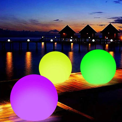 Luminous Bouncy LED Garden Ball
