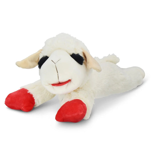 Plush Jumbo Lamb Chop  Dog Toy with Squeaker