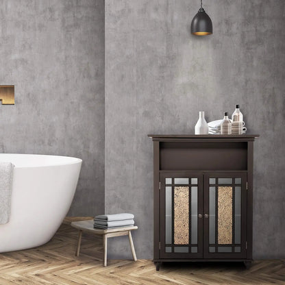 Dark Espresso Windsor Floor Cabinet