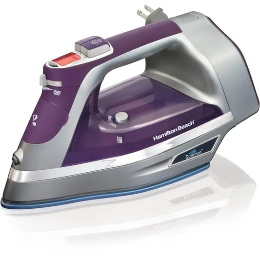Compact Purple Steam Iron