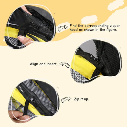 Portable Pet Tent with Tunnel