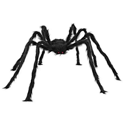 Outdoor Spider and Web Decoration