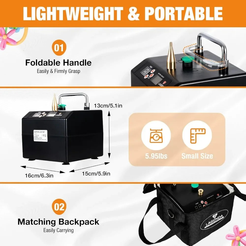 Portable Electric Balloon Pump
