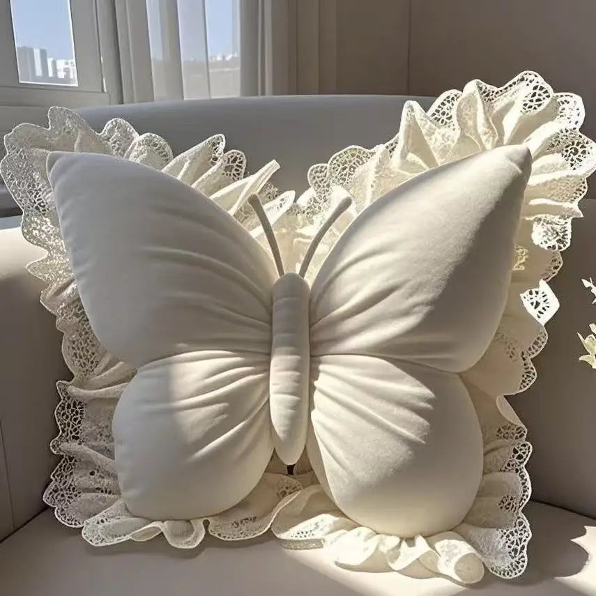 Princess Butterfly Pillow Cushion