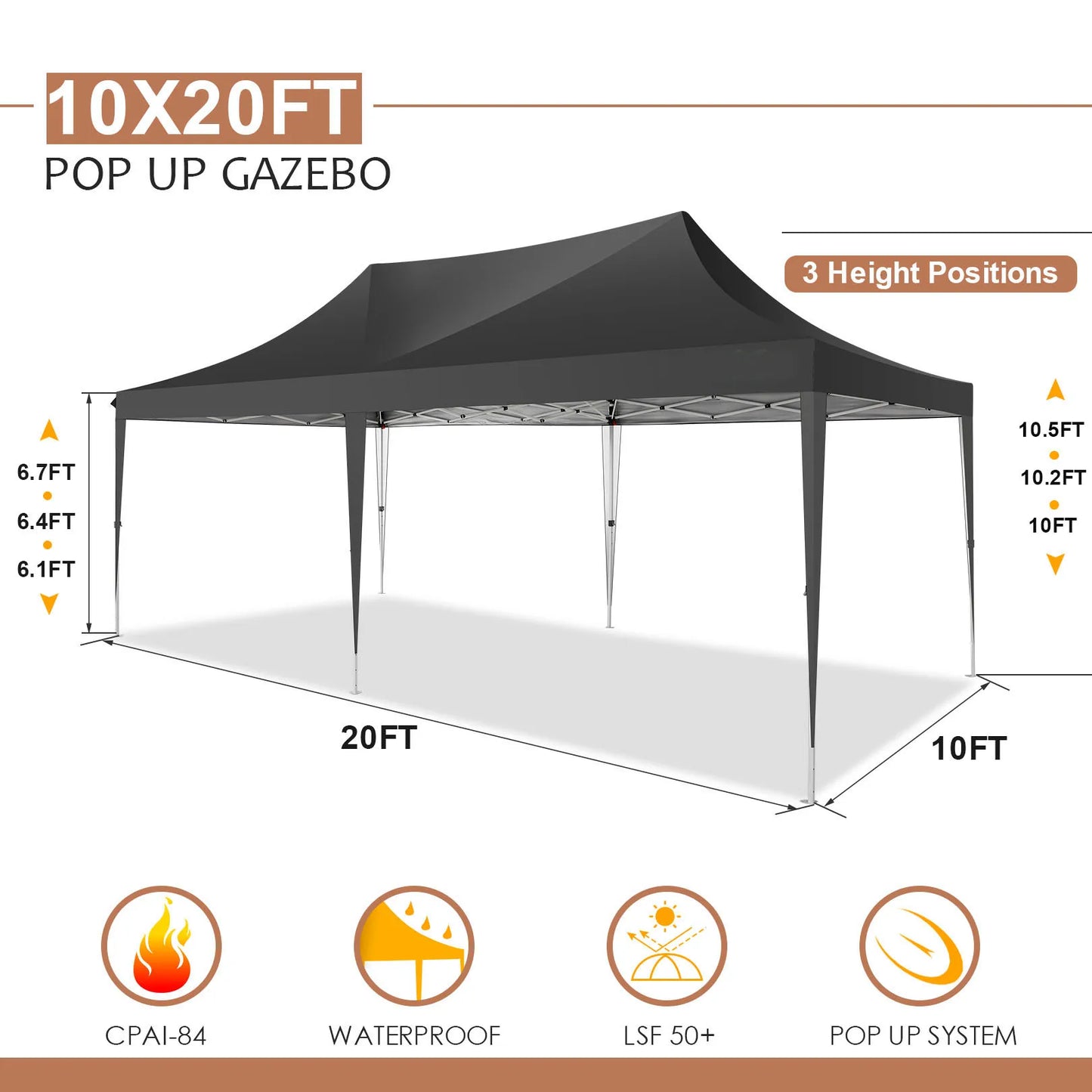 Durable Portable Outdoor Gazebo