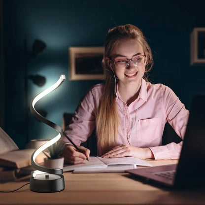 Bendable Spiral LED Table Lamp